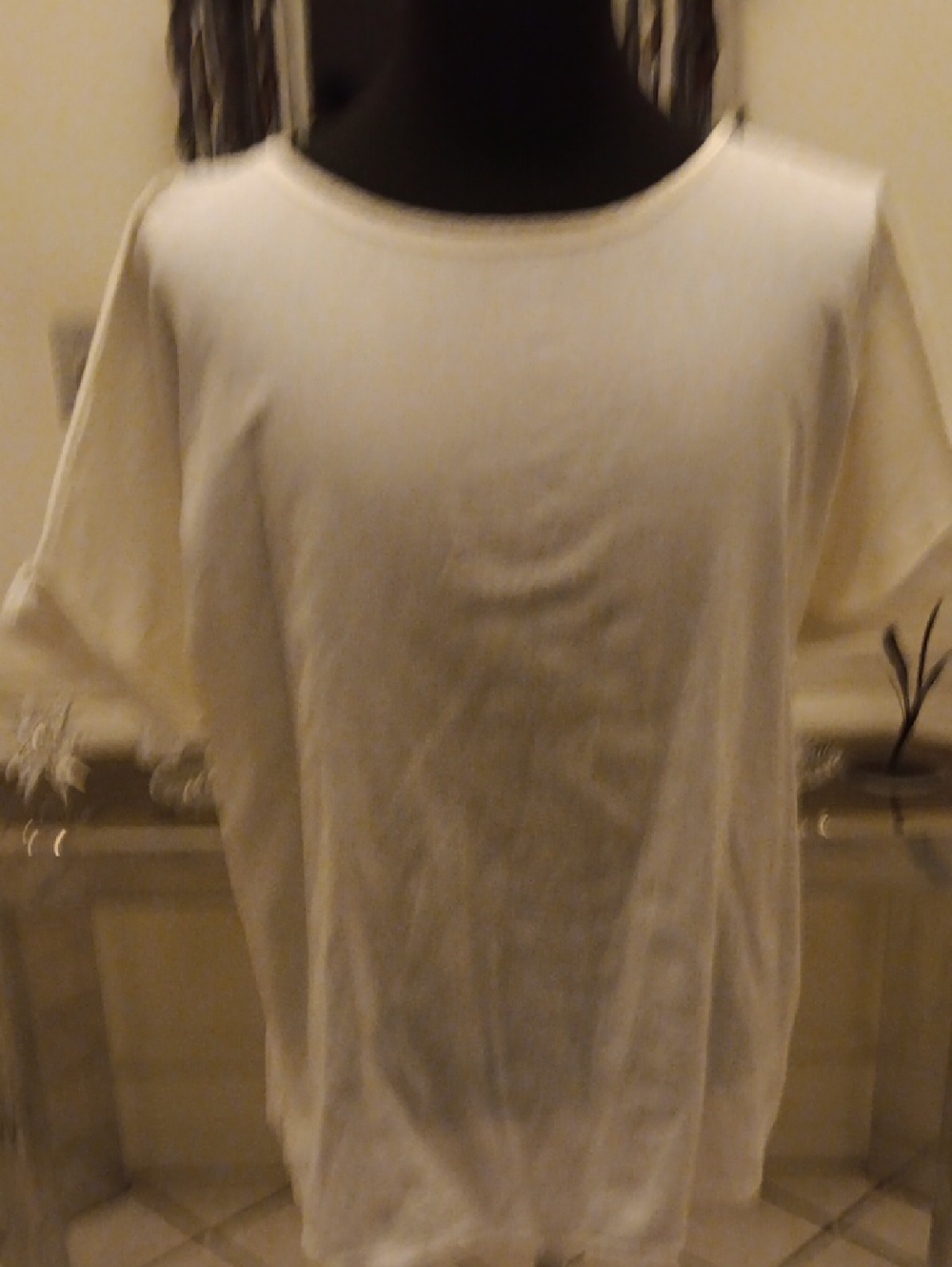 Everyday White Short-Sleeve Blouse